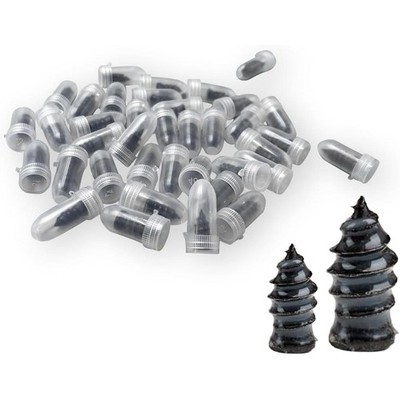 Tire Repair Rubber Nails Kit, 2 Sizes Fast Self-service Screw Rubber Nail Tool