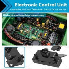Electronic Control Unit Suitable For John Deere Lawn Tractor X300 X304 X310 X324