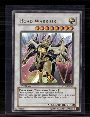Yu-Gi-Oh! Road Warrior 5D's Starter Deck 2009 UR 5DS2-EN041 1st Edition |  eBay