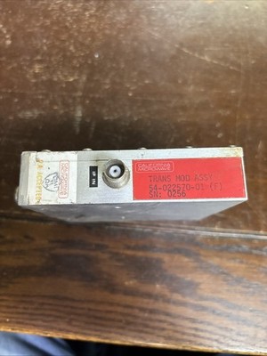 CALIFORNIA MICROWAVE Trans Mod Assy 54-022570-01 (F) 0256 Vintage 1981
