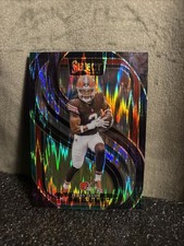 2024 Panini Select - Premier Level Jerry Jeudy #169 Black & Green Shock Prizm