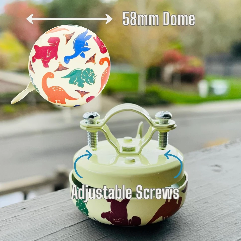 Loud Clear Bicycle Bell for Adults, Kids, Scooters & Bikes - Image 4 of 4