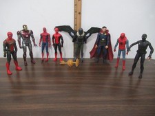 Marvel Lote de 8 Figuras 5-6" Spider-man Iron Man Doctor Buitre Extraño más