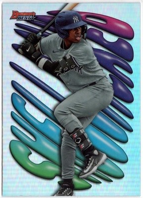 2023 Bowman's Best Shellacked Brando Mayea Rookie Insert Card #SH-16 Yankees