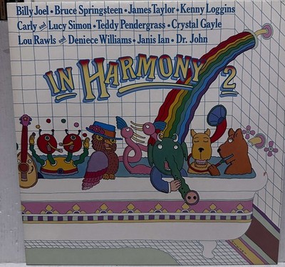 Ungespielt! Promo! Various- In Harmony 2 (1981, CBS, Charity Compilation)