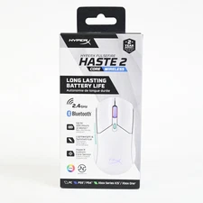 HyperX Pulsefire Haste 2 Core Wireless – Gaming Mouse for PC - White