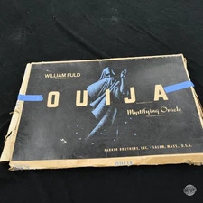 Vintage ‘60s OUIJA BOARD William Fuld/Parker Bros. in Original Blue Specter Box