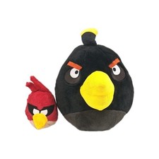 Commonwealth Angry Bird Red  Bomber Angry Bird Lot Stuffed Plush Animal Toy