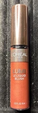 L'Oreal Paris Lumi Le Liquid Blush, 630 Glowy True Rose, 0.33 Oz