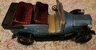 Vtg 1915 Ford Roadster Silver Blue Tin Bandai Car Made In Japan Nice!!!