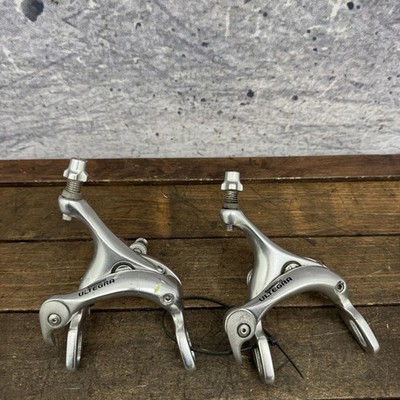 Vintage Shimano Ultegra BR-6500 Silver Caliper Brakes Set F/R Dual