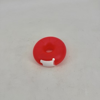 3M Scotch Magic Tape In Fun Doughnut Dispenser Refillable Red