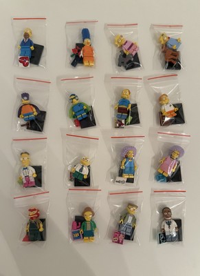 LEGO Simpsons - Serie 2 - 71009 - komplett alle 16 Figuren 