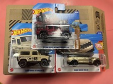 Hot Wheels Lotto LAND ROVER ,defender + Range Rover Velar-spedizione Gratis 🇮🇹