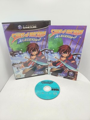 Skies Of Arcadia Legends Nintendo GameCube Authentic Tested CIB