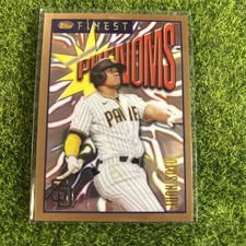 Juan Soto 2023 Topps Finest Flashbacks Phenoms #90 Padres Yankees Mets C6