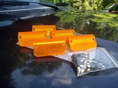 Lund Moonvisor Replacement Lenses with LED Bulbs