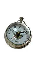 Elora Clock Company 1903 Pocket Watch Desk Clock Paperweight Robert Frost
