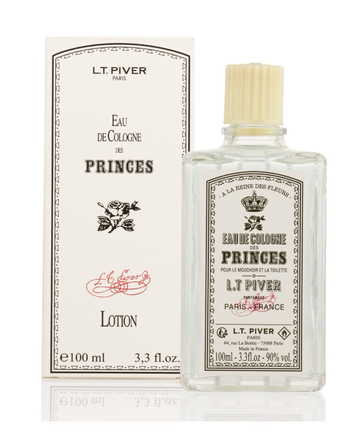 L.T. Piver Eau des Princes Eau de Cologne de Napoléon 100 ml Parfum Neuf