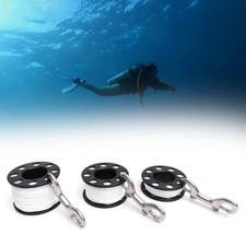 Compact Scuba Diving Finger Spool Reel 15M 30M 50M for Underwater Adventures