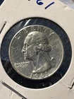 1961 A/U Washington Quarter, UNC     N110