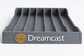 Dreamcast Game Disc Stand Retro Sega Storage Organizer Rack HKT-3010 3D Print
