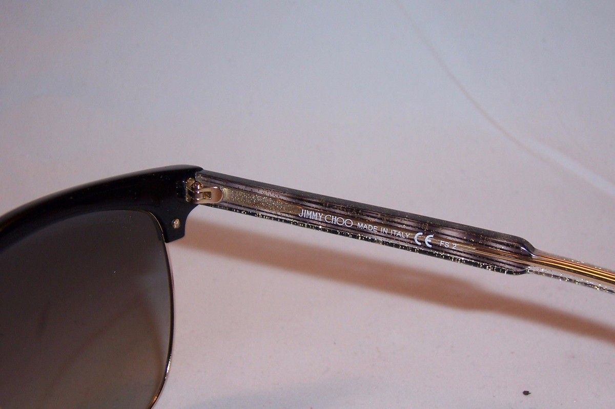 NWT Jimmy Choo ARAYAS Black 57mm Sunglasses Jimmy Choo JC5023H 5000/87 Sunglasses - US main image 3