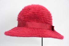 Vintage Kangol Made in England Fur Furgora Pink Hat
