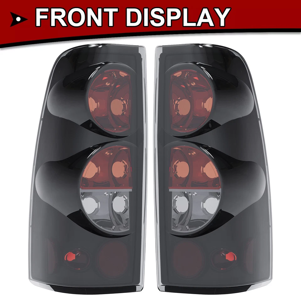 Tail Lights Brake Lamps For 1999-2006 Chevy Silverado GMC Sierra 1500 2500 3500 - Image 3 of 4