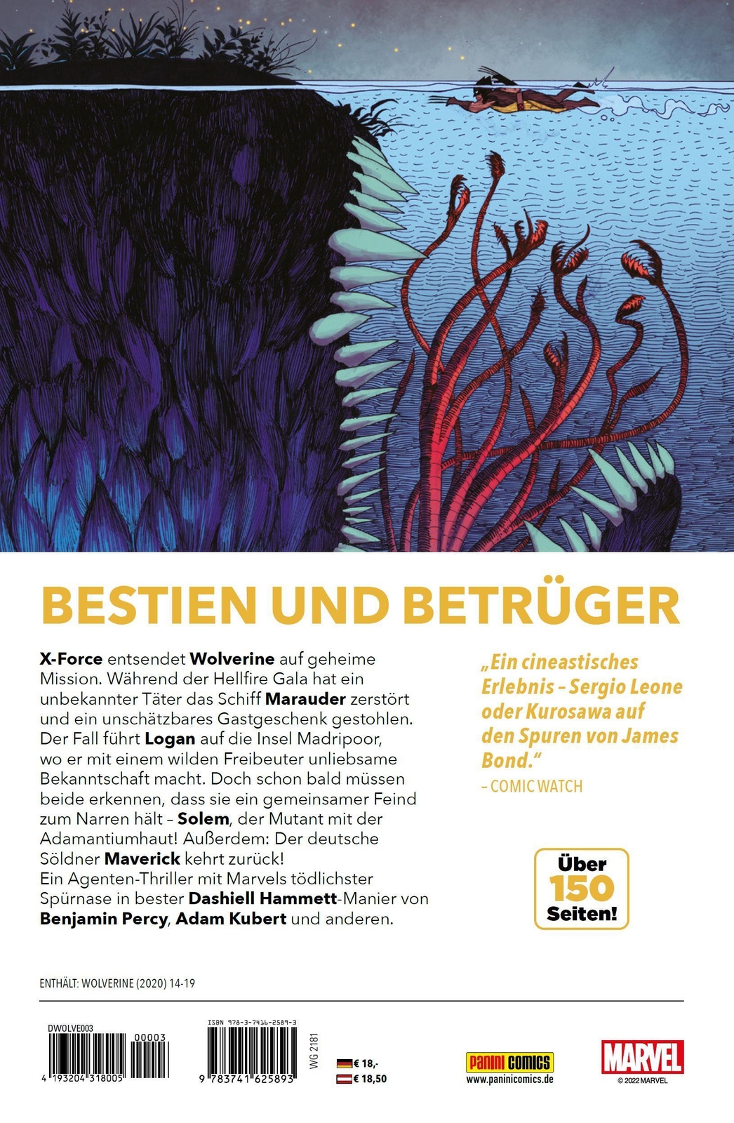Thumbnail - Wolverine: Der Beste | Bd. 3: Haut Und Knochen | Benjamin Percy (u.