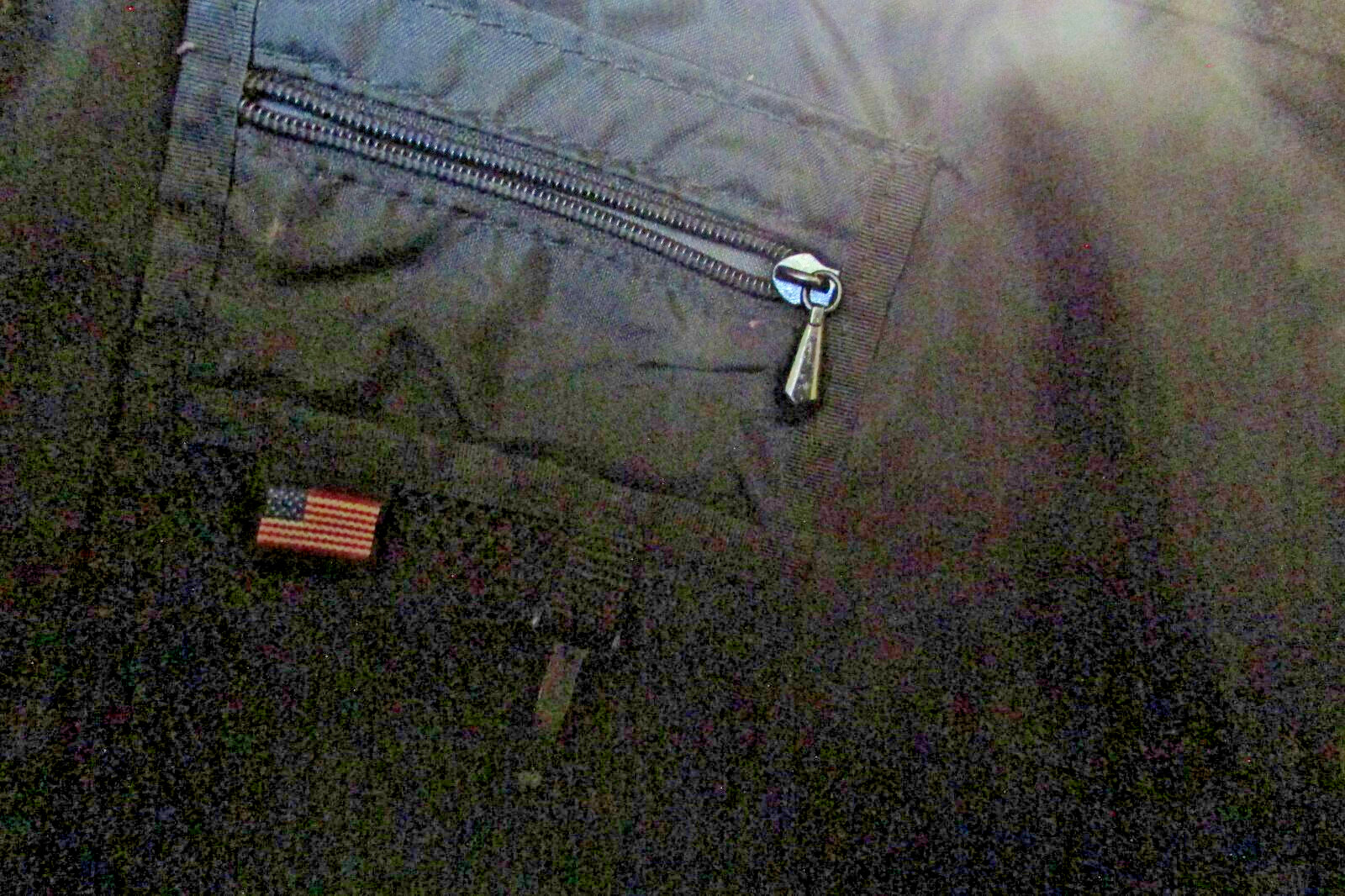 VINTAGE PENDLETON BLACK CANVAS MULTI NATIVE WOOLE… - image 12