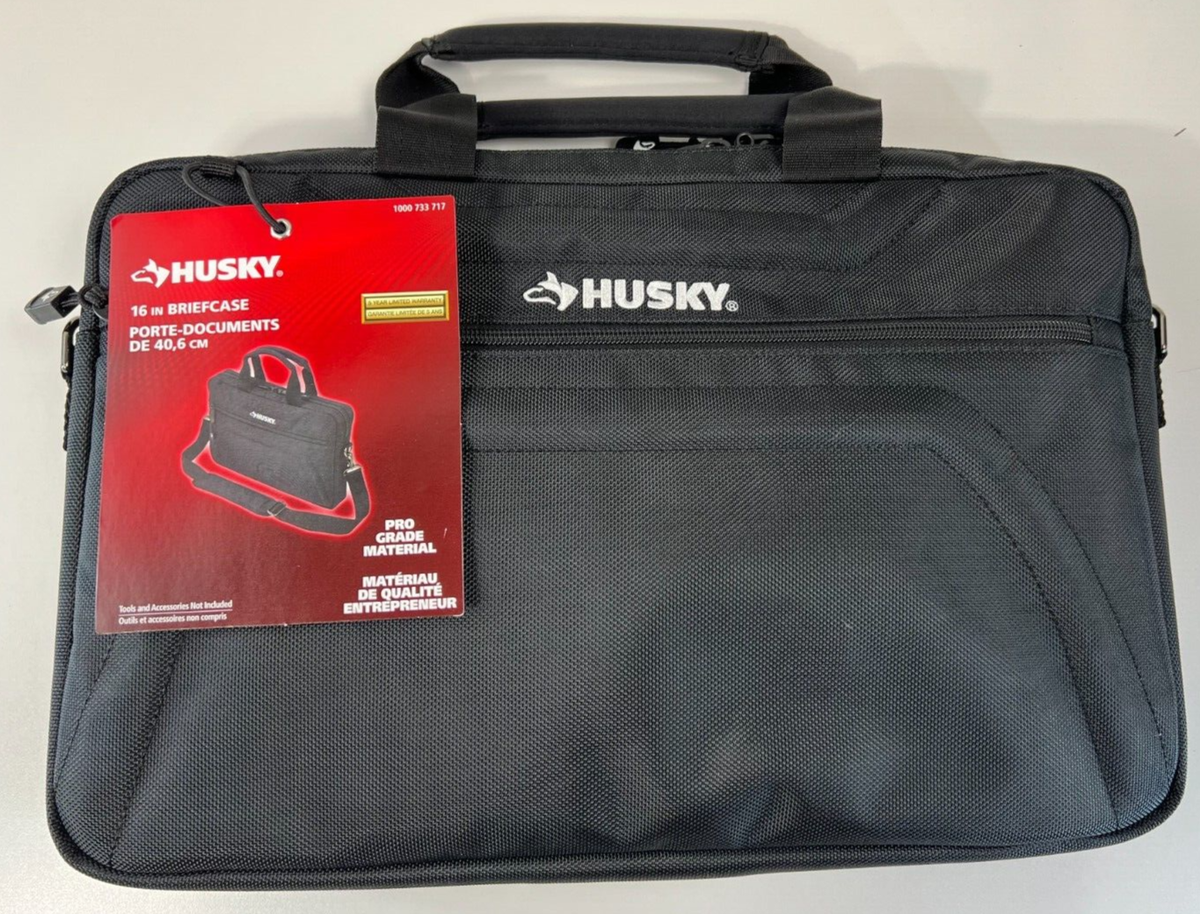 Husky 16 in PRO Grade Construction Briefcase Laptop Documents