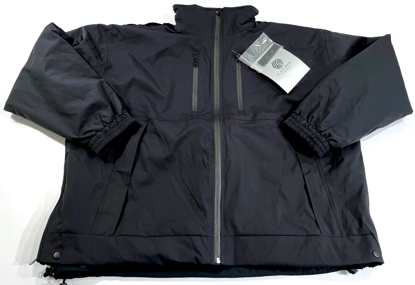 XL GERBER SPARTAN SX JACKET 71X1 WATERPROOF COAT MIDNIGHT NAVY XL REG