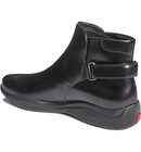 100% AUTHENTIC NEW MEN PRADA TOBLACH BLACK LEATHER CHELSEA BOOTS UK 6/US 7 — photo 4