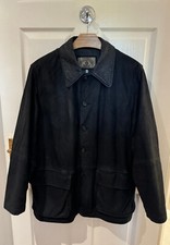 Armani Jeans, 100% Leather, Heavyweight Lined Coat, Rrp £3,775, Buy It Now £275