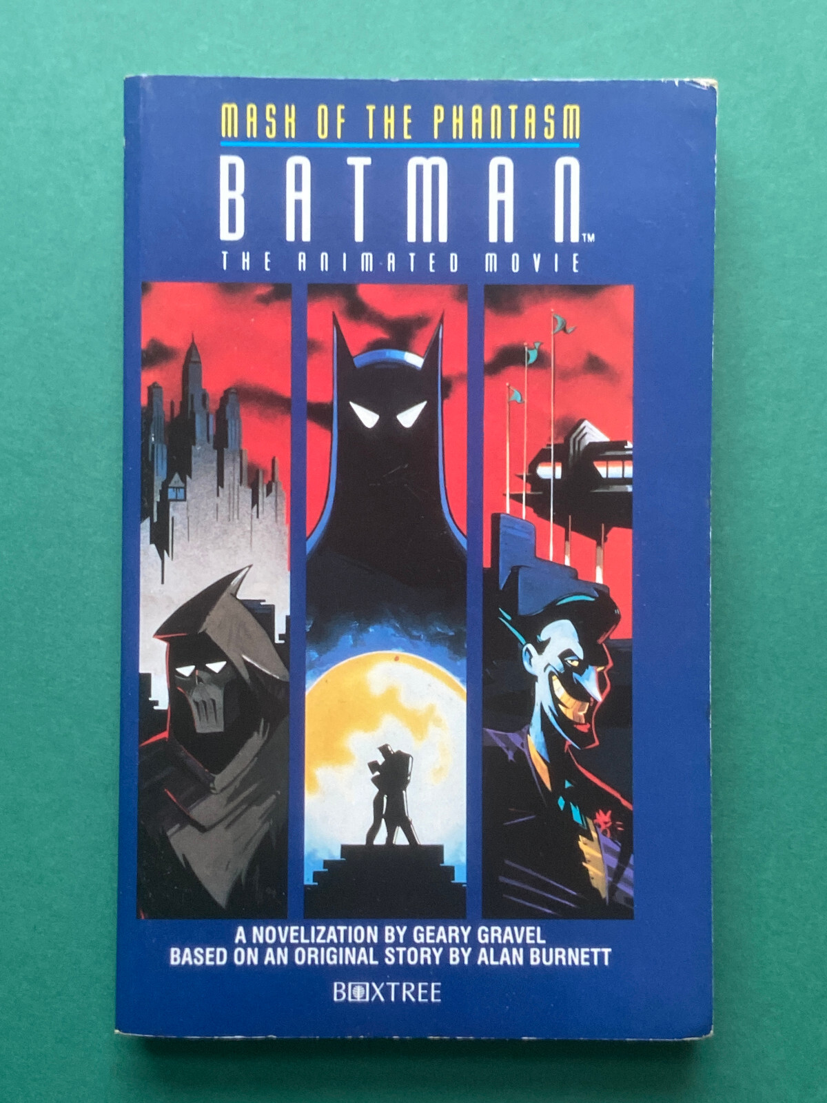 Batman Animated Movie Mask of The Phantasm (Boxtree 1993) Rare 1st Boxtree Print