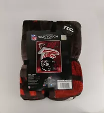 Official Licensed NFL Bedding Queen Size Blanket 60 x 80 in Atlanta Falcons