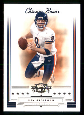 Rex Grossman - 2006 Donruss Threads #148 - Chicago Bears