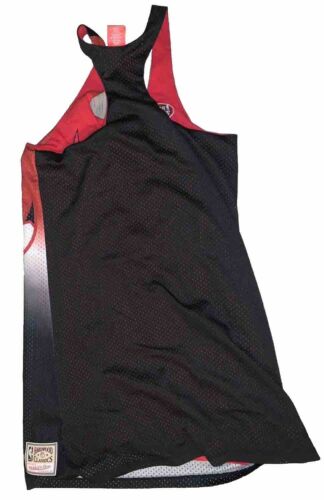 Mitchell & Ness NBA Chicago Bulls Reversible Mesh Tank Dress Jersey Womens Small - Picture 3 of 7