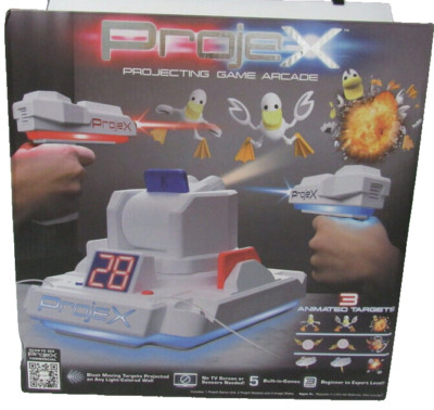 Projex Projecting Arcade Game - Moving Targets 3 Levels  5 Built Game (OPEN BOX)
