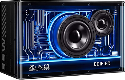EDIFIER QD 35 Bluetooth Lautsprecher RGB Lichteffekt Lautsprechersystem Hi-Res