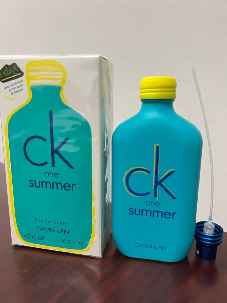 CK ONE SUMMER 2020 by CALVIN KLEIN 3.4 FL oz 100 ML EDT Spray In Sealed Box