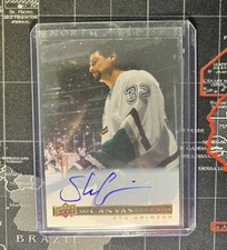 2020-21 SP Signature Edition Legends UD Canvas AUTO #C-93 Stu Grimson - Ducks