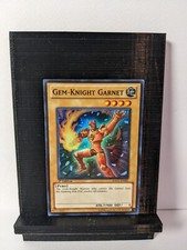 Yugioh -- Gem-Knight Garnet -- 1st Edition-- HA05-EN001 - Played