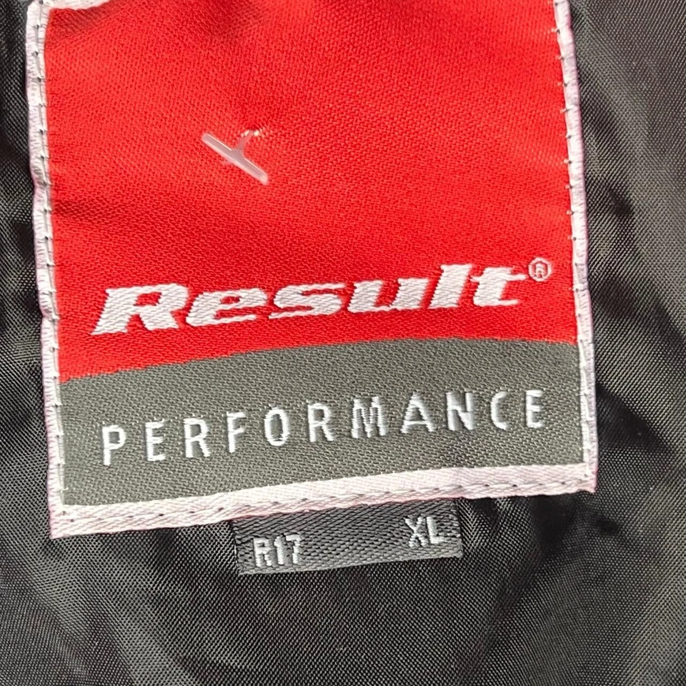 Chaqueta polar Result Performance Honda Ron Haslam negra para hombre talla XL 1/4 cremallera Foto 4 de 4