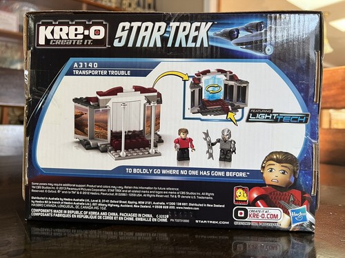 KRE-O Star Trek Transporter Trouble (A3140) Retired Scotty Klingon w/ Light Tech - Picture 2 of 2