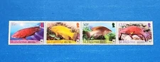 Saint Helena Stamps, Scott 1035-1038 MNH, Folded