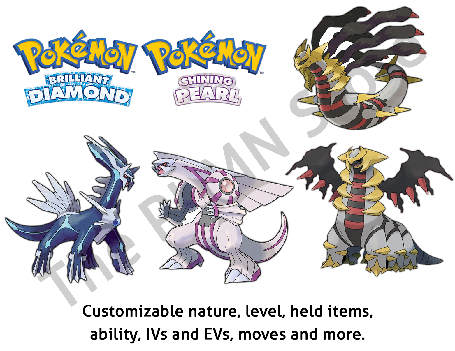 Dialga/Palkia/Giratina Bundle [Pokemon Brilliant Diamond/Shining Pearl] –  PokeGens