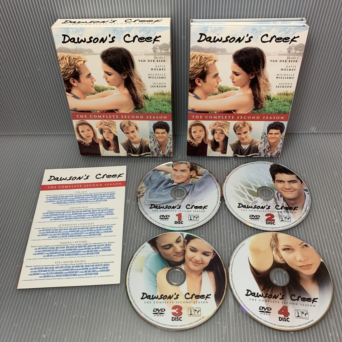 Dawson's Creek: Complete Series Seasons 1-6 + Series Finale ~DVD