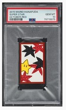 2015 🐱 PSA 10 Mario Hanafuda October Red Super Star